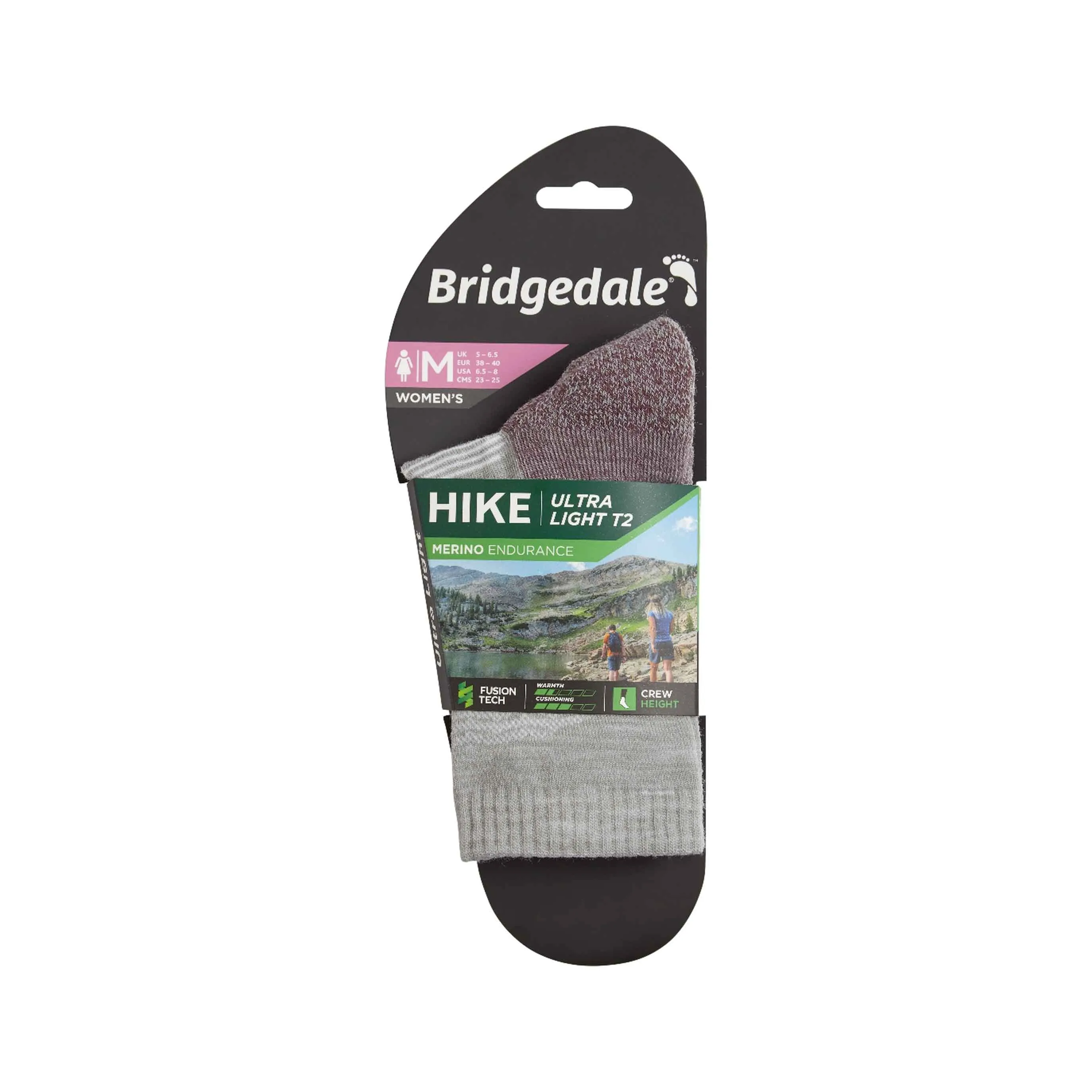 Womens Hike Ultra Light T2 Performance Socks