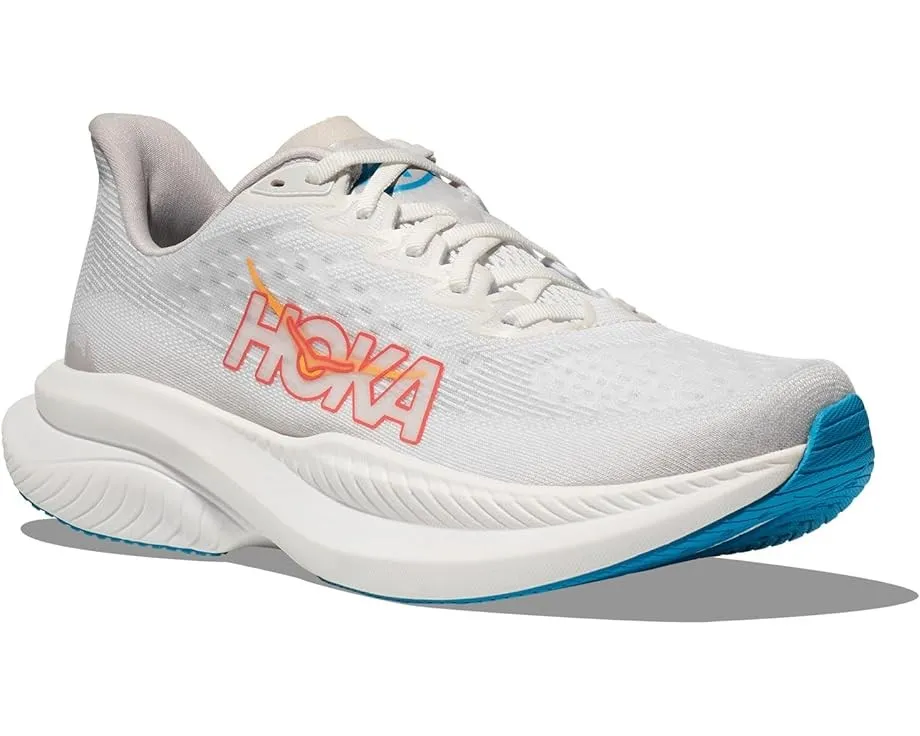 Women's Hoka Mach 6 (White/Nimbus Cloud)