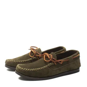 Yuketen Canoe Moc w/ Camp Sole FO Olive