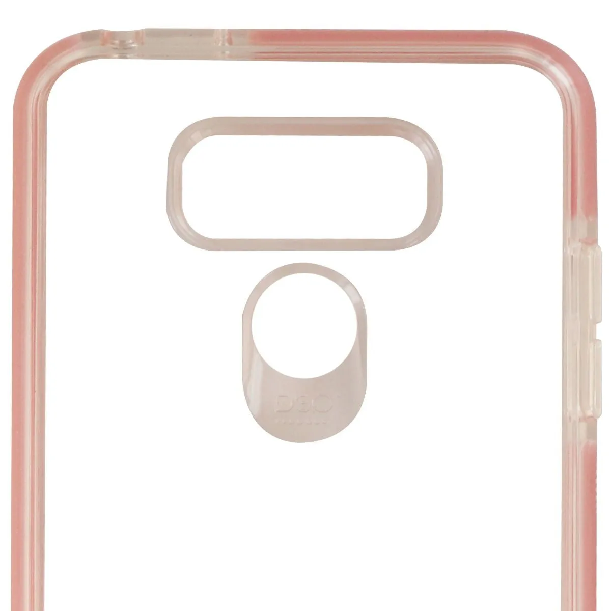 ZAGG Piccadilly Series Hybrid Hardshell Slim Case for LG G6 - Clear / Pink